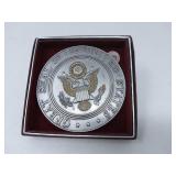 Pewter Great Seal of the United States Paperweight