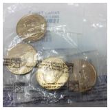 (4) 2009 One Dollar Presidential Coins NIP