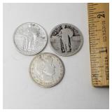 (3) 1909 & 1917 Quarters
