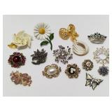 Costume Jewelry Pins