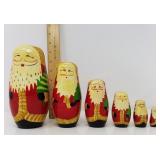 Santa Nesting Dolls