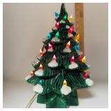 Lighted Ceramic Christmas Tree