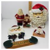 (5) Santa Claus Decorations