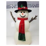 23" Vintage Rubber Snowman