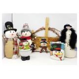 (6) Snowman Decorations