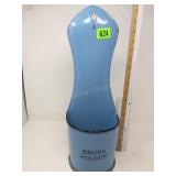 Blue Enamelware Brush Holder