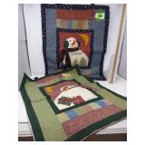 (2) Snowman Wall Hangings