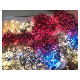 (13) Strings Red Lights, (11) Clear & (2) Blue