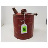 Vintage Red 1 Gallon Gas Can