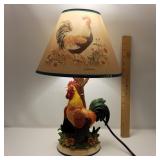Rise & Shine Rooster Lamp by Dona Gelsinger