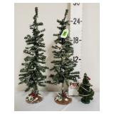 (3) Tabletop Trees