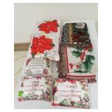 (2) Throws & (5) Pillows