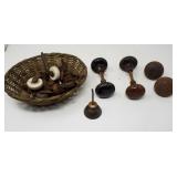 Antique Door Knobs & Casters