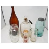 Old Glass Jugs & Bottles