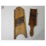 (2) Vintage Small Vegetable Cutters