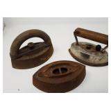 (3) Sad Irons