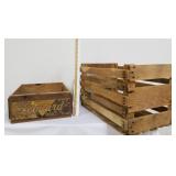 (2) Vintage Fruit Crates
