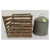 Wooden Crate & Chicken Water Top