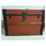 Vintage Red Trunk