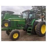 2001 John Deere 7810 two-wheel-drive tractor