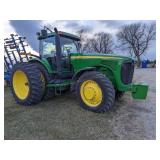 2004 John Deere 8220 MFWD tractor, 1487 hours, PS