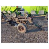 John Deere 3 bottom pull plow, good bottoms