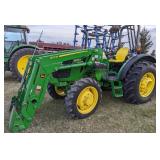 John Deere 5065E MFWD Utility Tractor, 520M Loader