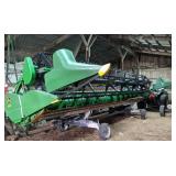 2008 John Deere 625F Hydra Flex bean head