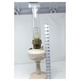 Aladdin "Lincoln Drape" Oil Lamp w/Aladdin Chimney