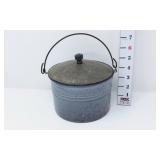 Enamelware Berry Bucket/Lunch Pail