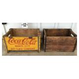 (2) Crates-Coca-Cola (Mason City, IA) & Nevis