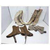 Victorian Lace-Up Boots & Spats
