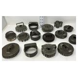 Vintage Metal Biscuit/ Cookie Cutters