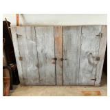 Primitive Gray Cabinet