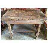 Primitive Wooden Table