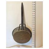 Hand Forged Copper & Cast Handle Skillet