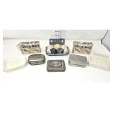 Crystal White Soap & Soap Holders
