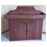 Maple Dry Sink - H 39" x W 43" x D17.5"