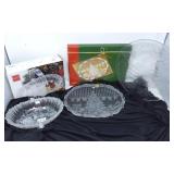 Mikasa Winter Dream Basket & (2) Christmas