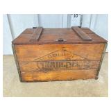 Vintage Wooden Chest (Golden Grain Belt Beer