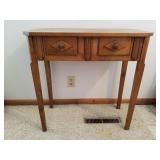 Vintage Style Wooden Console Table