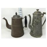 (2) Gooseneck Coffee Pots