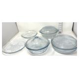 (3) Fire King Sapphire Blue Casserole Dishes &