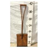Antique Wooden Snow Shovel