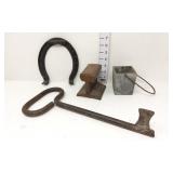 Various Cast Iron Items