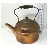 Copper Tea Kettle w/ Wooden Handle