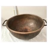 Vintage Hammered Copper Candy Kettle