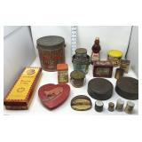 Vintage Tins & Boxes