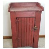 Red Bathroom Cabinet