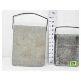 (2) Carriage/Buggy Soapstone Foot/Bed Warmers